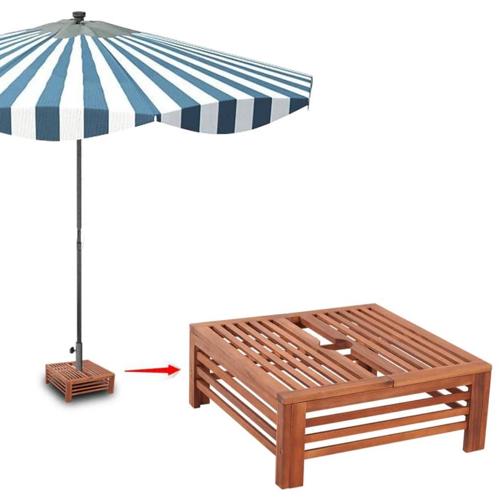 Wooden Parasol Stand Cover by vidaXL