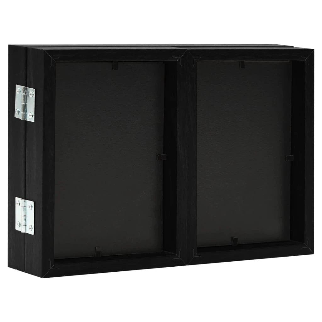 vidaXL vidaXL Trifold Photo Frame Collage Light Brown 22x15 cm+2x - Photo Frame