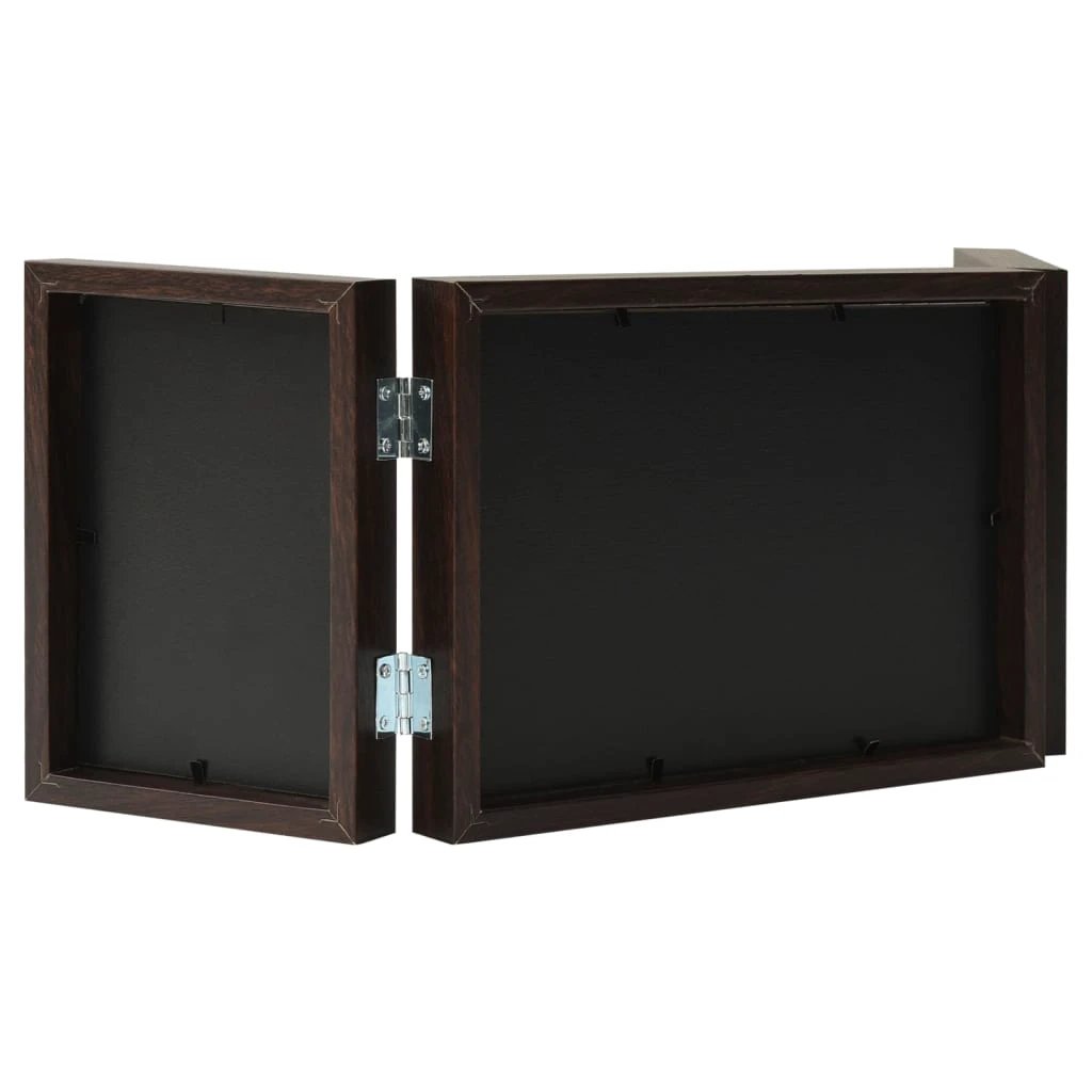 vidaXL vidaXL Trifold Photo Frame Collage Light Brown 22x15 cm+2x - Photo Frame