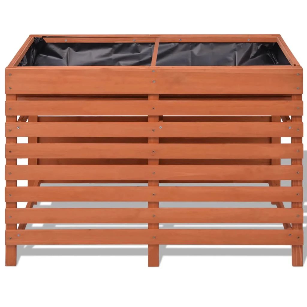 vidaXL vidaXL Planter 38x36x60 cm Wood - Planters