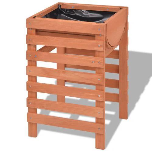 vidaXL Planter 38x36x60 cm Wood by vidaXL