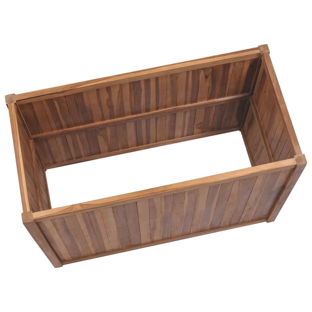 vidaXL Raised Bed 30x30x30 cm Solid Teak Wood by vidaXL