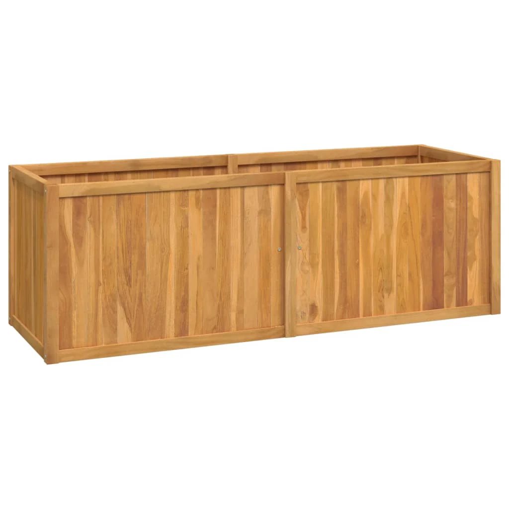 vidaXL Raised Bed 30x30x30 cm Solid Teak Wood by vidaXL