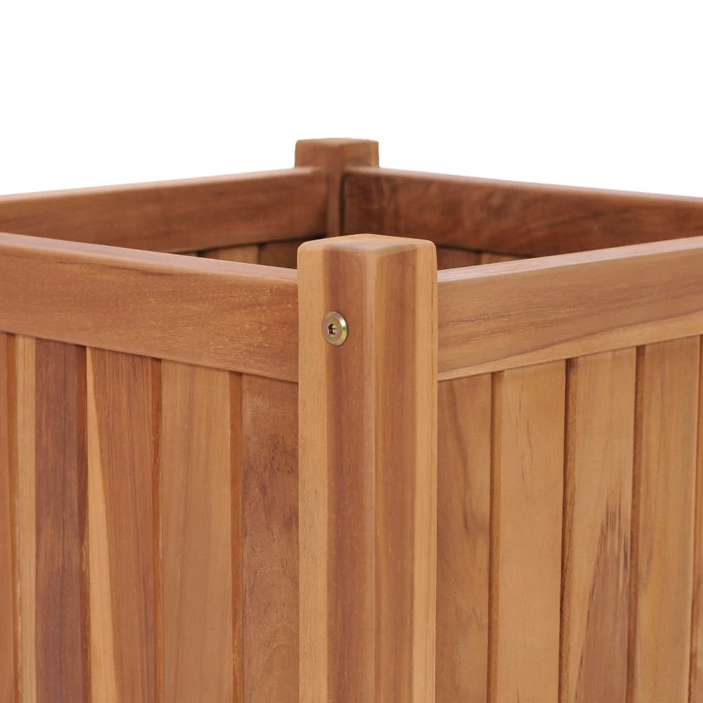 vidaXL vidaXL Raised Bed 30x30x30 cm Solid Teak Wood - Raised Beds