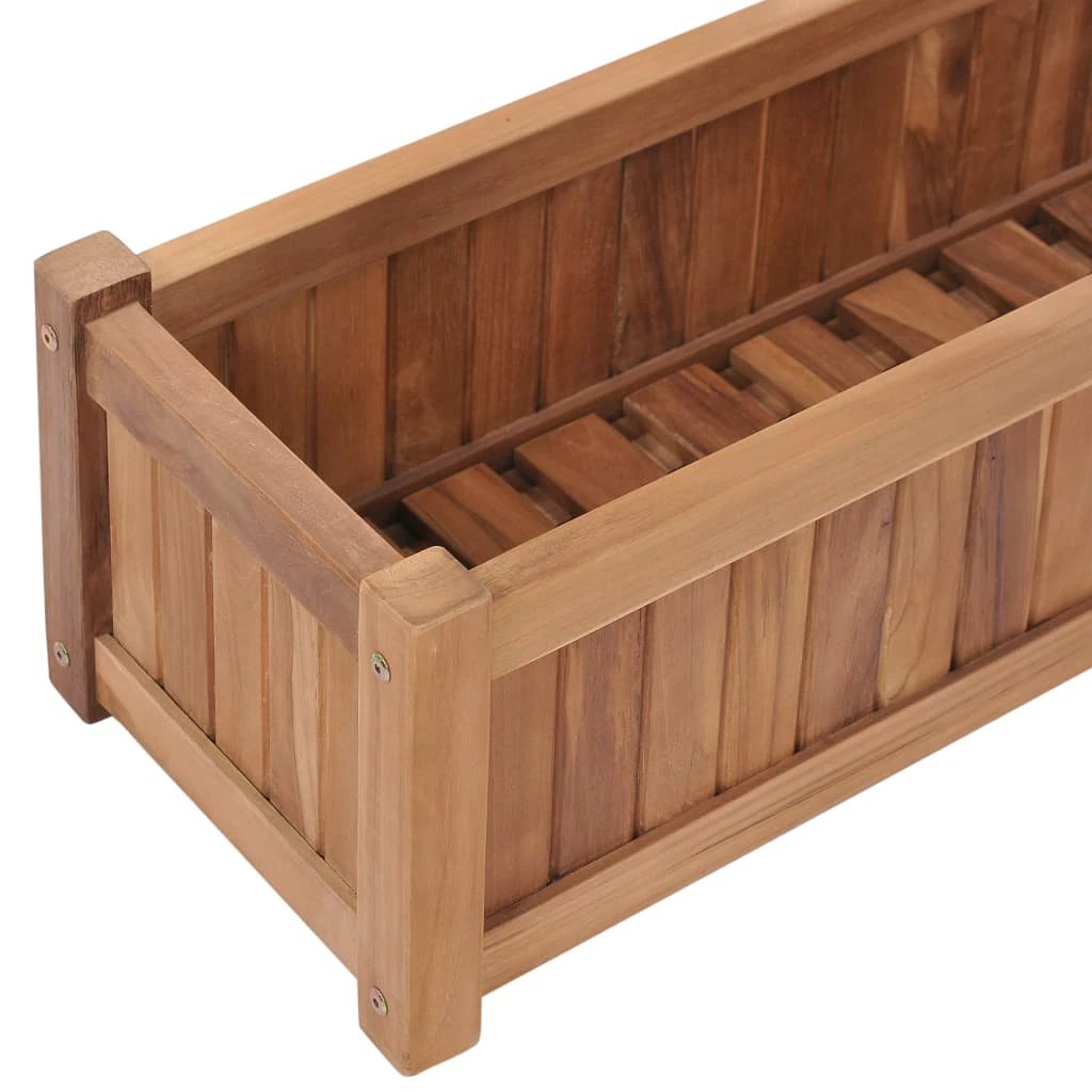 vidaXL vidaXL Raised Bed 30x30x30 cm Solid Teak Wood - Raised Beds