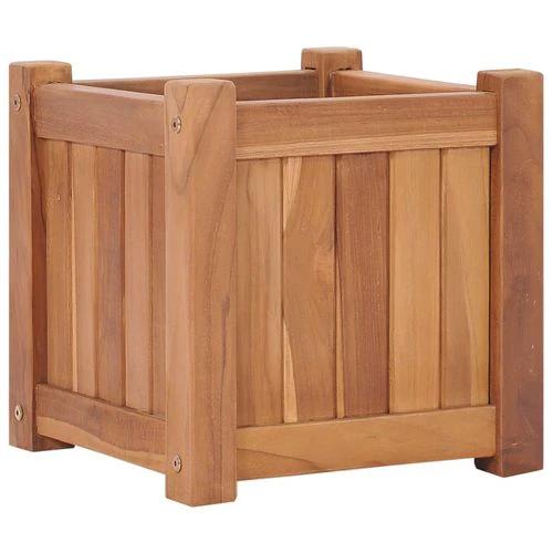 vidaXL Raised Bed 30x30x30 cm Solid Teak Wood by vidaXL
