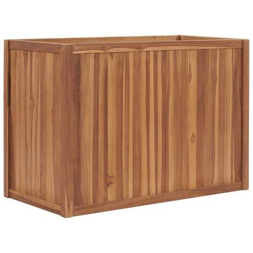 vidaXL vidaXL Raised Bed 30x30x30 cm Solid Teak Wood - Raised Beds