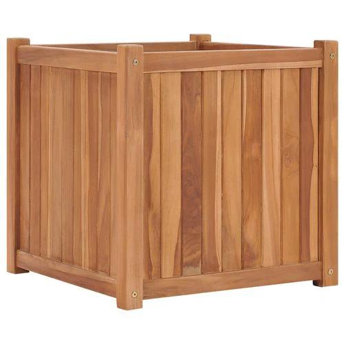 vidaXL Raised Bed 30x30x30 cm Solid Teak Wood by vidaXL