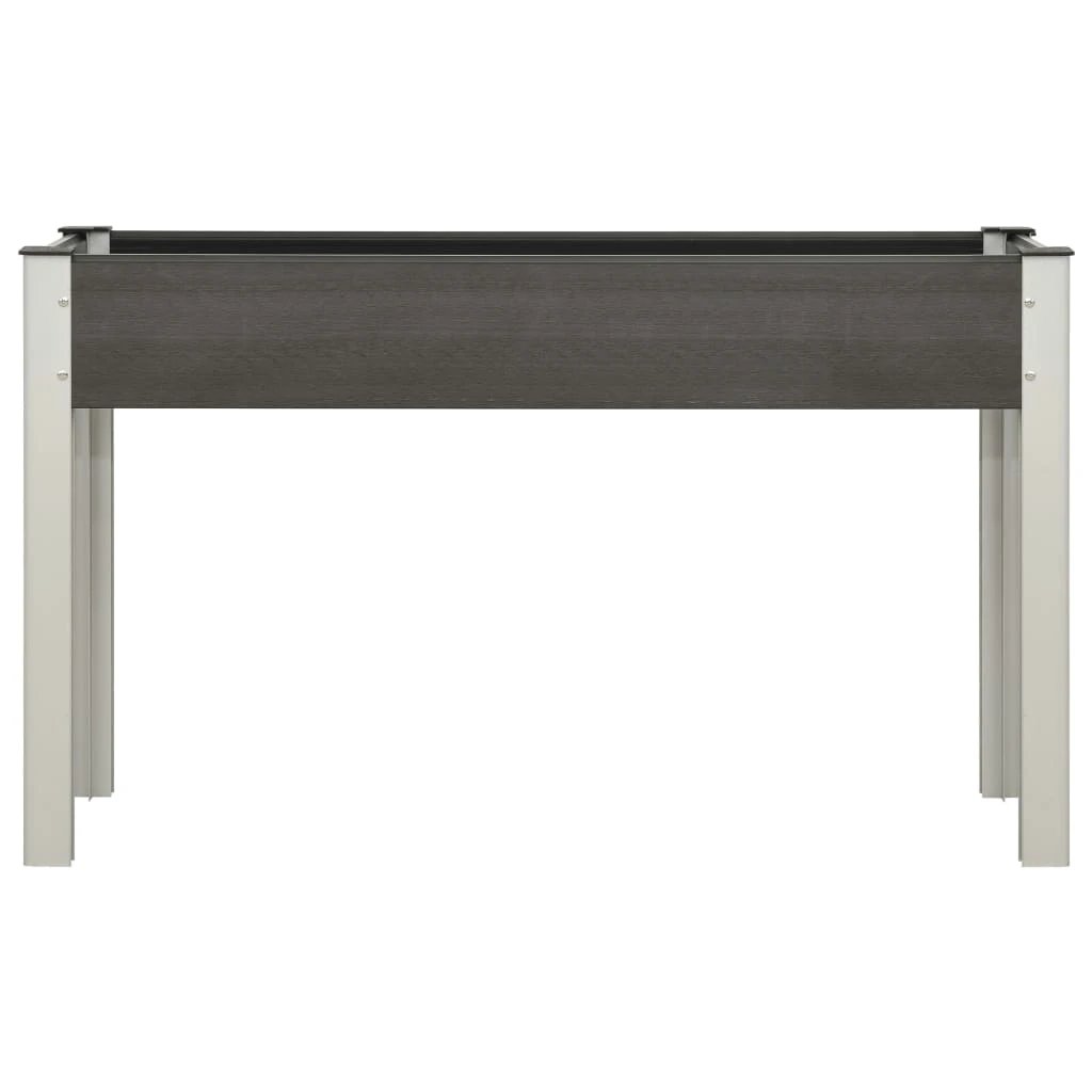 vidaXL Garden Raised Bed Grey 120x40x75 cm WPC by vidaXL