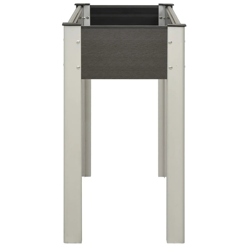 vidaXL Garden Raised Bed Grey 120x40x75 cm WPC by vidaXL