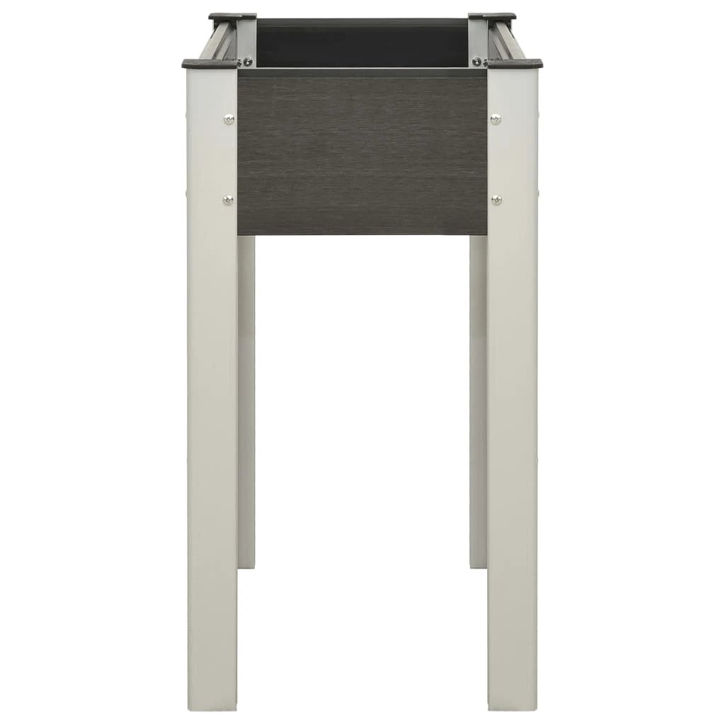 vidaXL vidaXL Garden Raised Bed Grey 120x40x75 cm WPC - Raised Beds