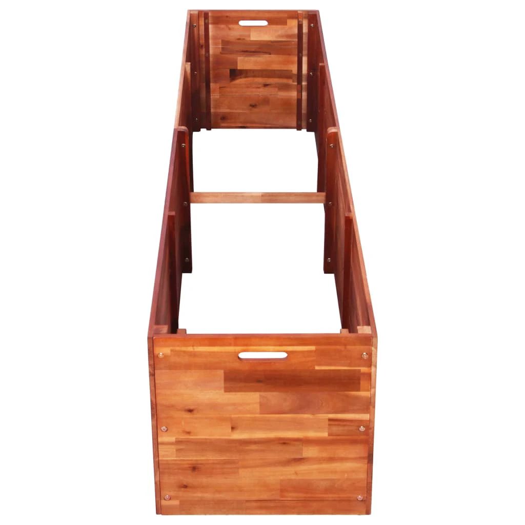 vidaXL vidaXL Garden Raised Bed Acacia Wood 200x100x50 cm - Raised Beds
