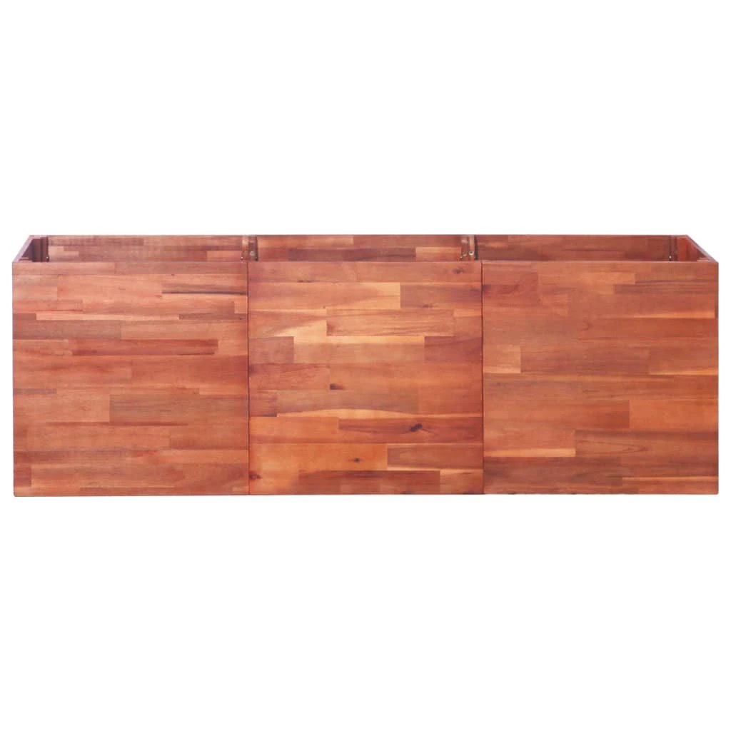 vidaXL Garden Raised Bed Acacia Wood 200x100x50 cm by vidaXL