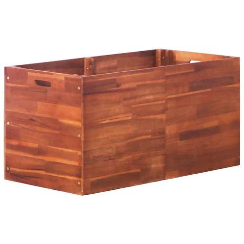 vidaXL Garden Raised Bed Acacia Wood 200x100x50 cm by vidaXL