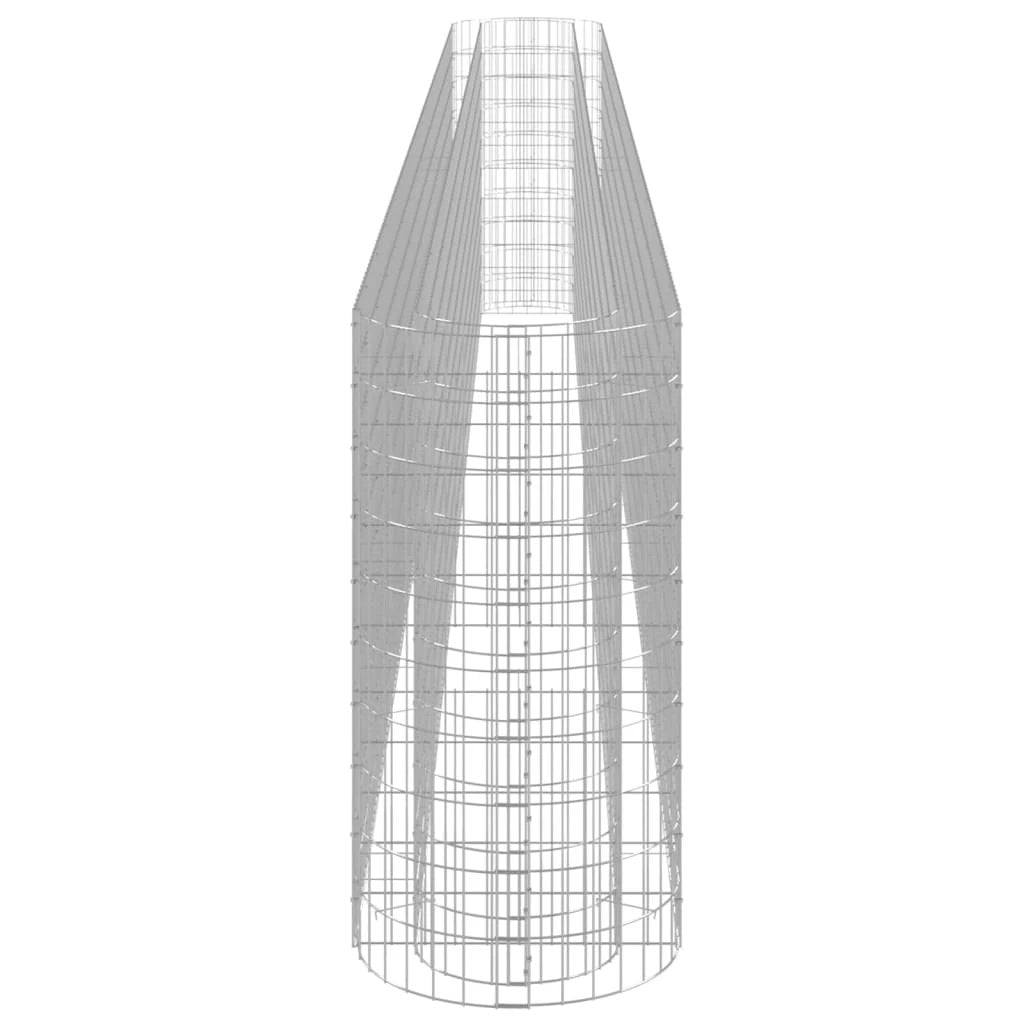 vidaXL Gabion Raised Bed Galvanised Iron 120x50x50 cm by vidaXL