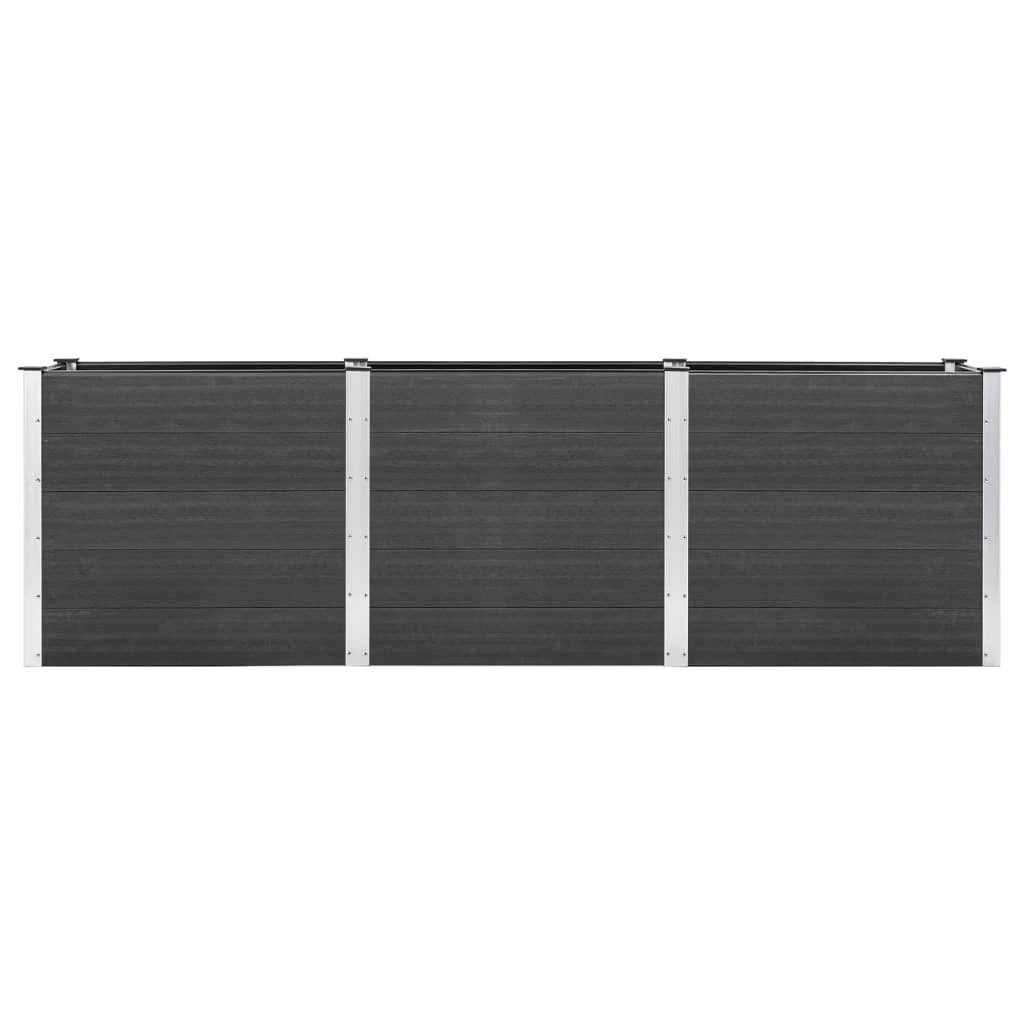 vidaXL Garden Raised Bed 200x50x54 cm WPC Grey by vidaXL
