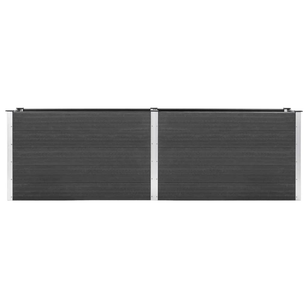 vidaXL Garden Raised Bed 250x50x54 cm WPC Grey by vidaXL