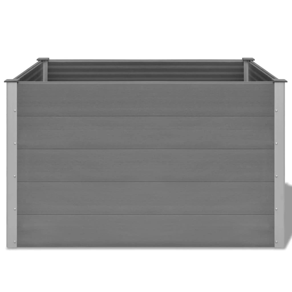 vidaXL Garden Raised Bed 250x50x54 cm WPC Grey by vidaXL