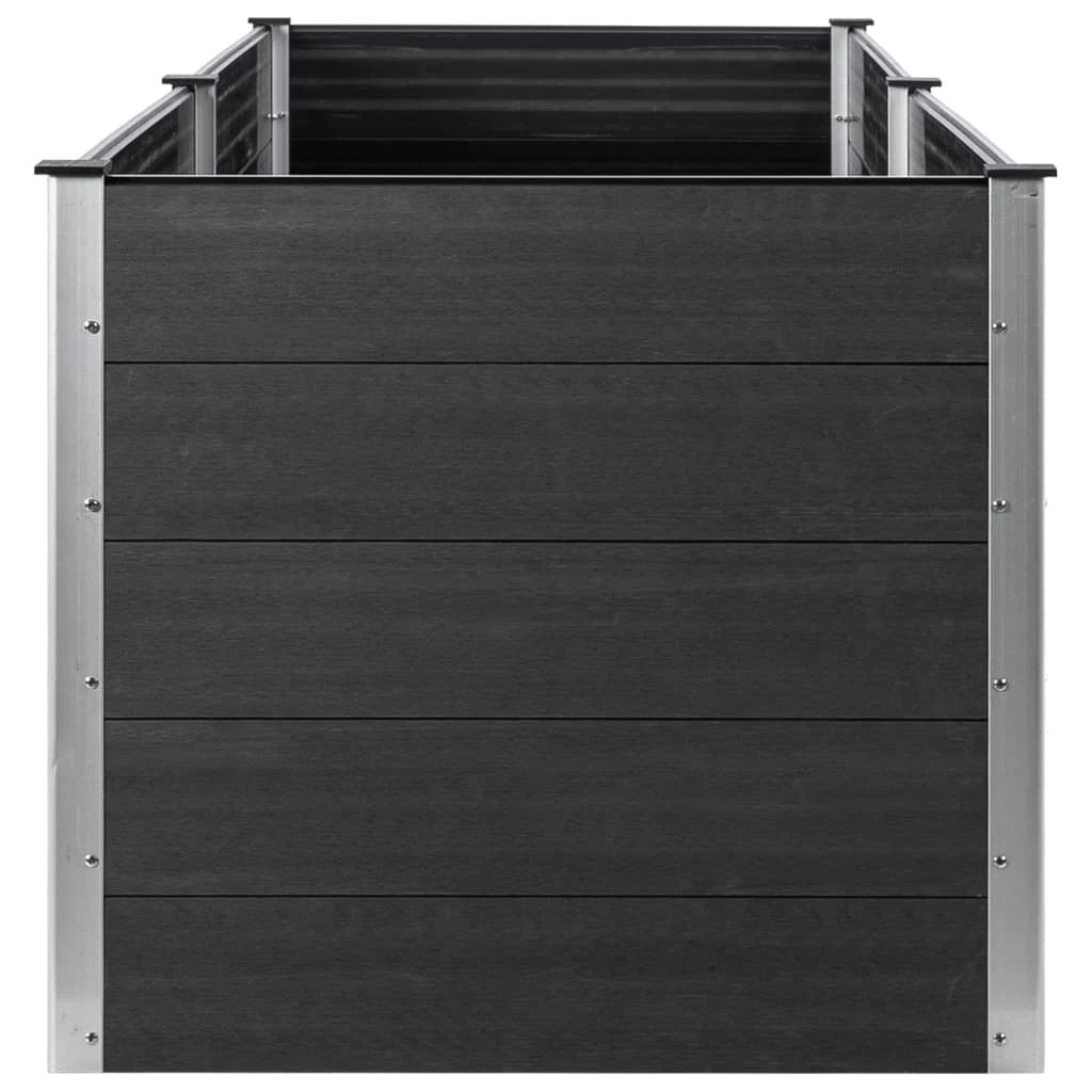 vidaXL Garden Raised Bed 250x50x54 cm WPC Grey by vidaXL