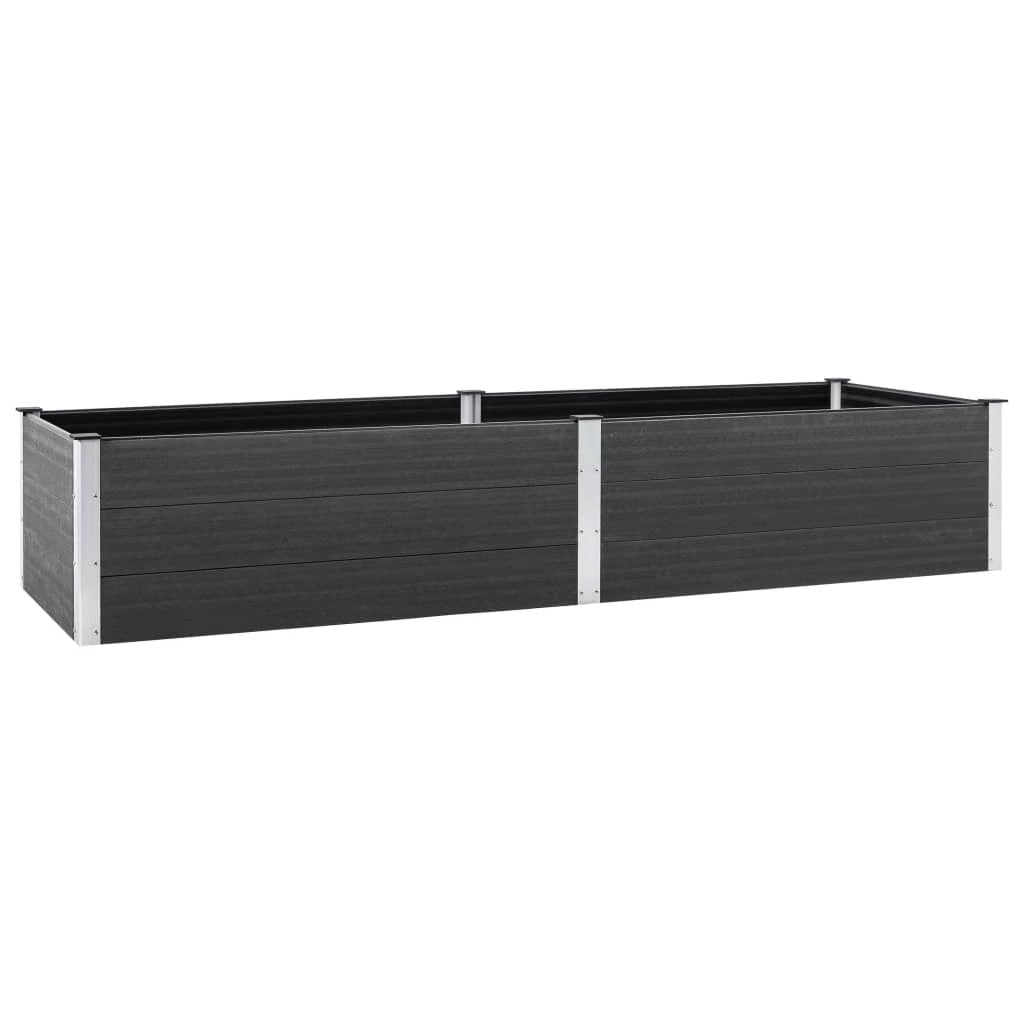 vidaXL Garden Raised Bed 250x50x54 cm WPC Grey by vidaXL
