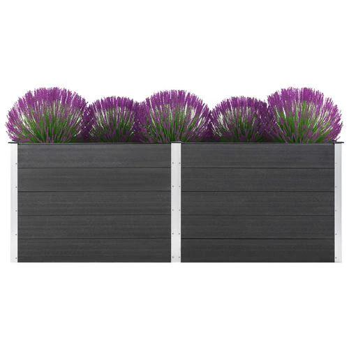 vidaXL Garden Raised Bed 250x50x54 cm WPC Grey by vidaXL