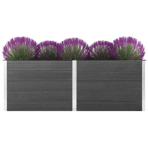 vidaXL Garden Raised Bed 250x50x54 cm WPC Grey by vidaXL