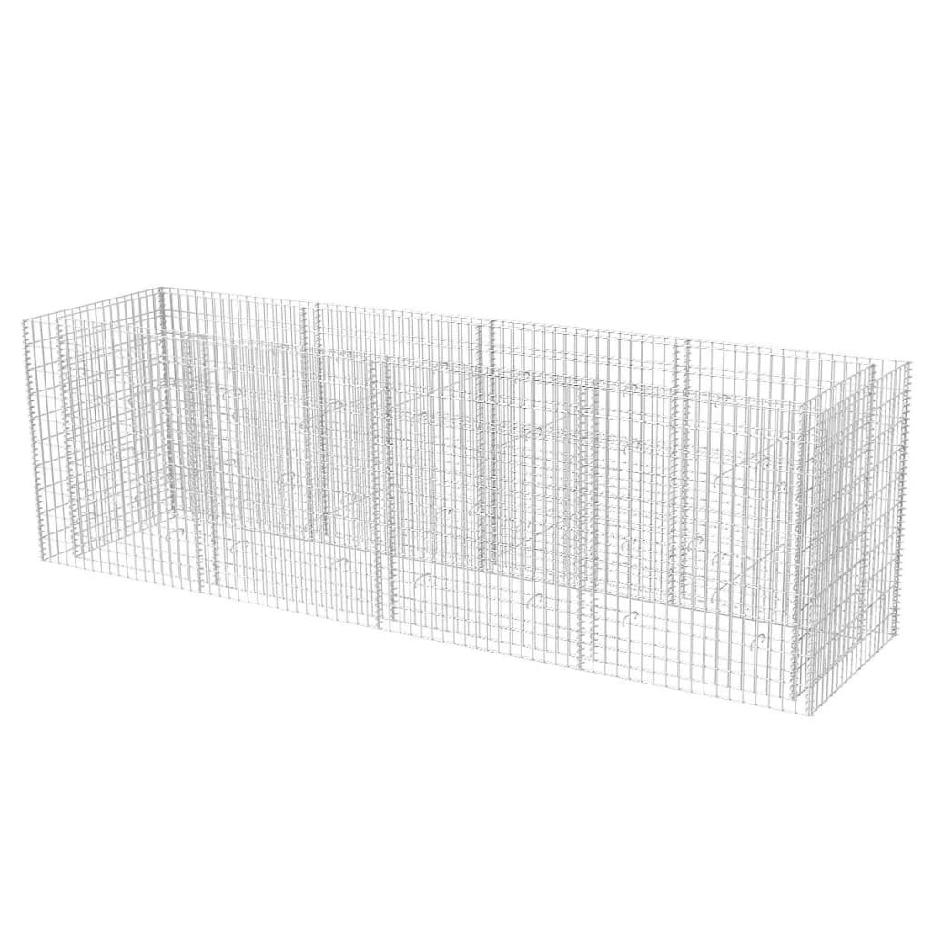 vidaXL vidaXL Gabion Raised Bed Steel 360x90x100 cm - Raised Beds