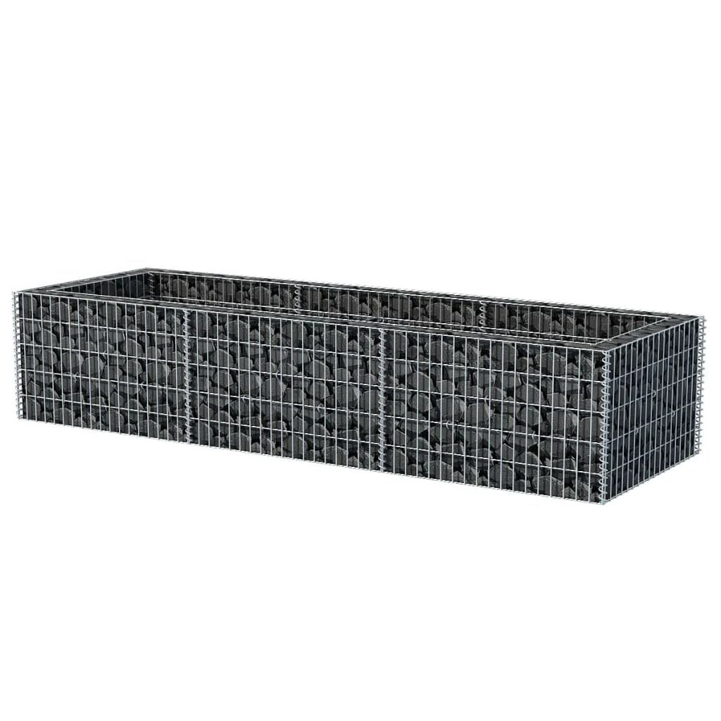 vidaXL vidaXL Gabion Raised Bed Steel 360x90x100 cm - Raised Beds