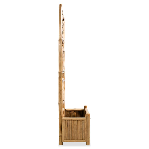 vidaXL Garden Raised Bed with Trellis Bamboo 40 cm by vidaXL