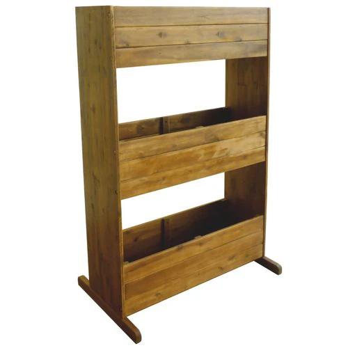 vidaXL 3-Tier Garden Raised Bed Solid Acacia Wood - Raised Beds