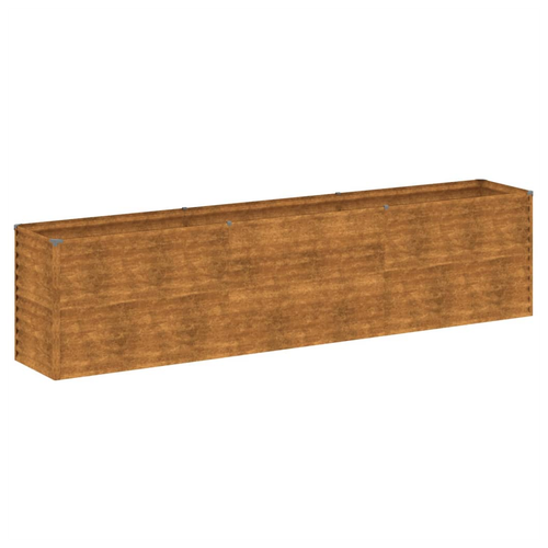 vidaXL Garden Raised Bed 291x50x69 cm Corten Steel by vidaXL