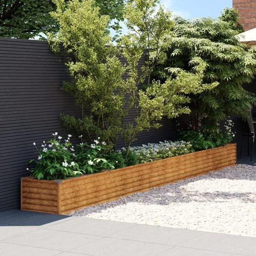 vidaXL Garden Raised Bed 482x50x36 cm Corten Steel by vidaXL