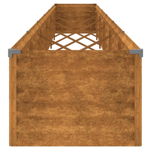 vidaXL Garden Raised Bed 580x50x36 cm Corten Steel by vidaXL