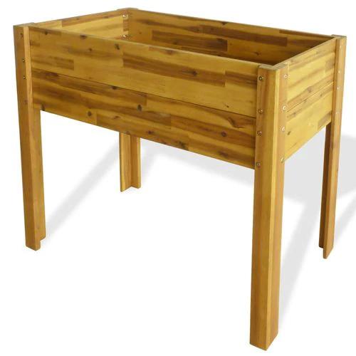 vidaXL Raised Garden Raised Bed Solid Acacia Wood - Raised Beds