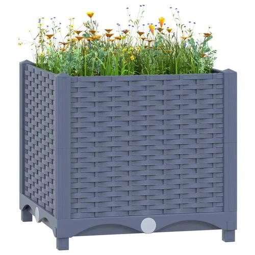 vidaXL Raised Bed 40x40x23 cm Polypropylene by vidaXL