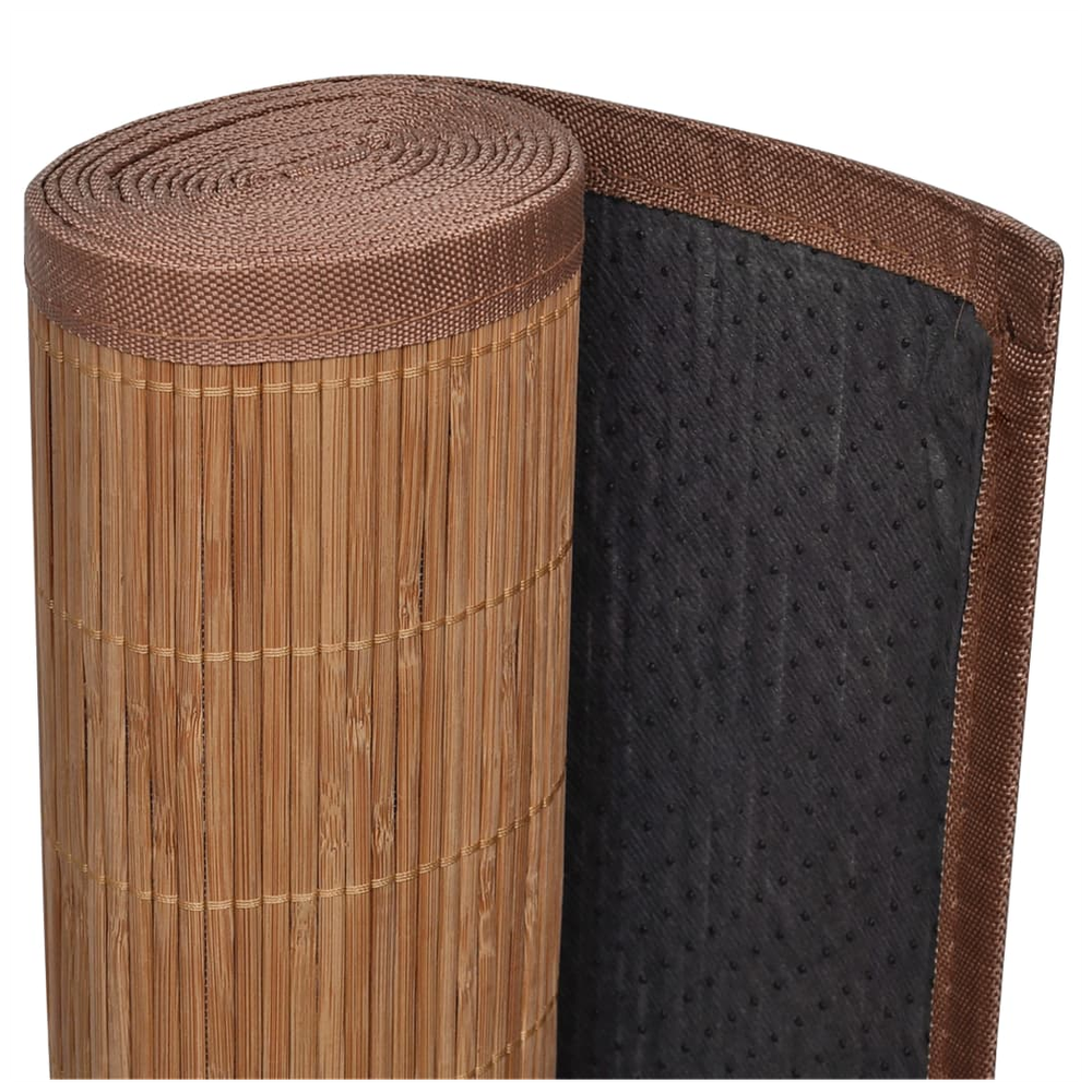 Rug Bamboo 100x160 cm Natural vidaXL by vidaXL
