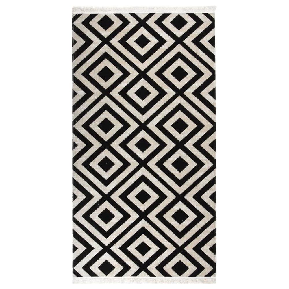 vidaXL Outdoor Rug Flatweave vidaXL 80x150 cm Yellow - Uncategorized Rug