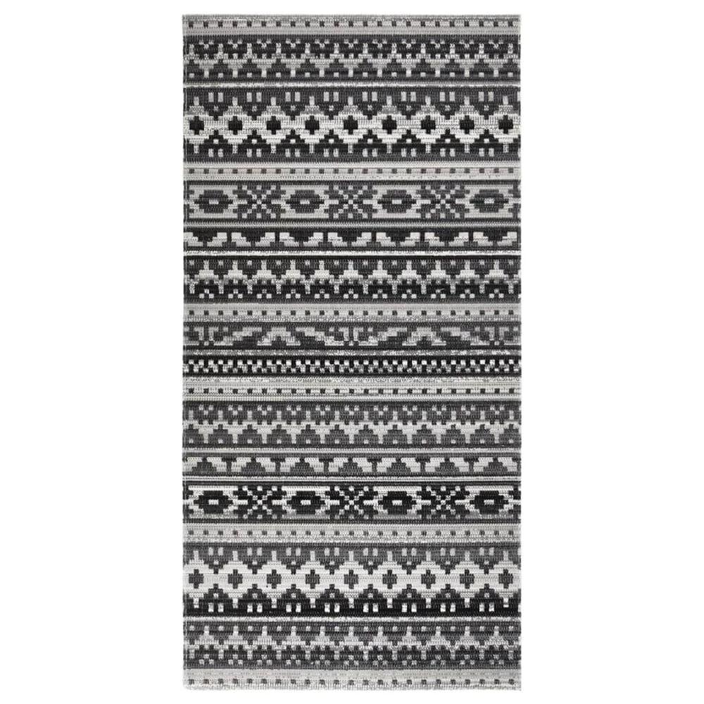 vidaXL Outdoor Rug Flatweave vidaXL 80x150 cm Yellow - Uncategorized Rug