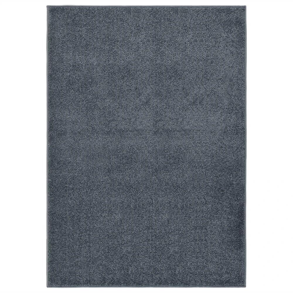 vidaXL Rug Short Pile 80x150 cm Anthracite by vidaXL