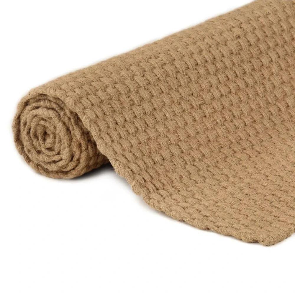 vidaXL Rug Rectangular Natural 80x160 cm Jute - Rug
