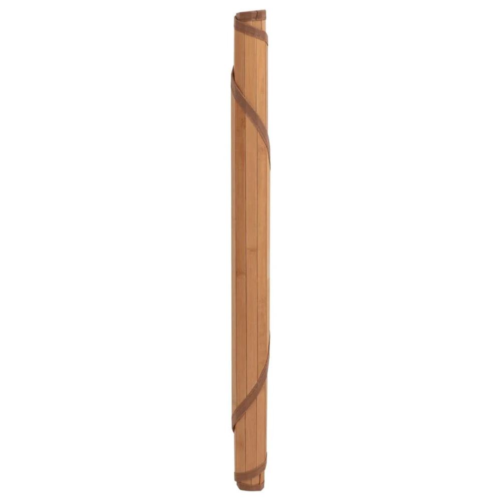 vidaXL Rug Round Natural80 cm Bamboo by vidaXL