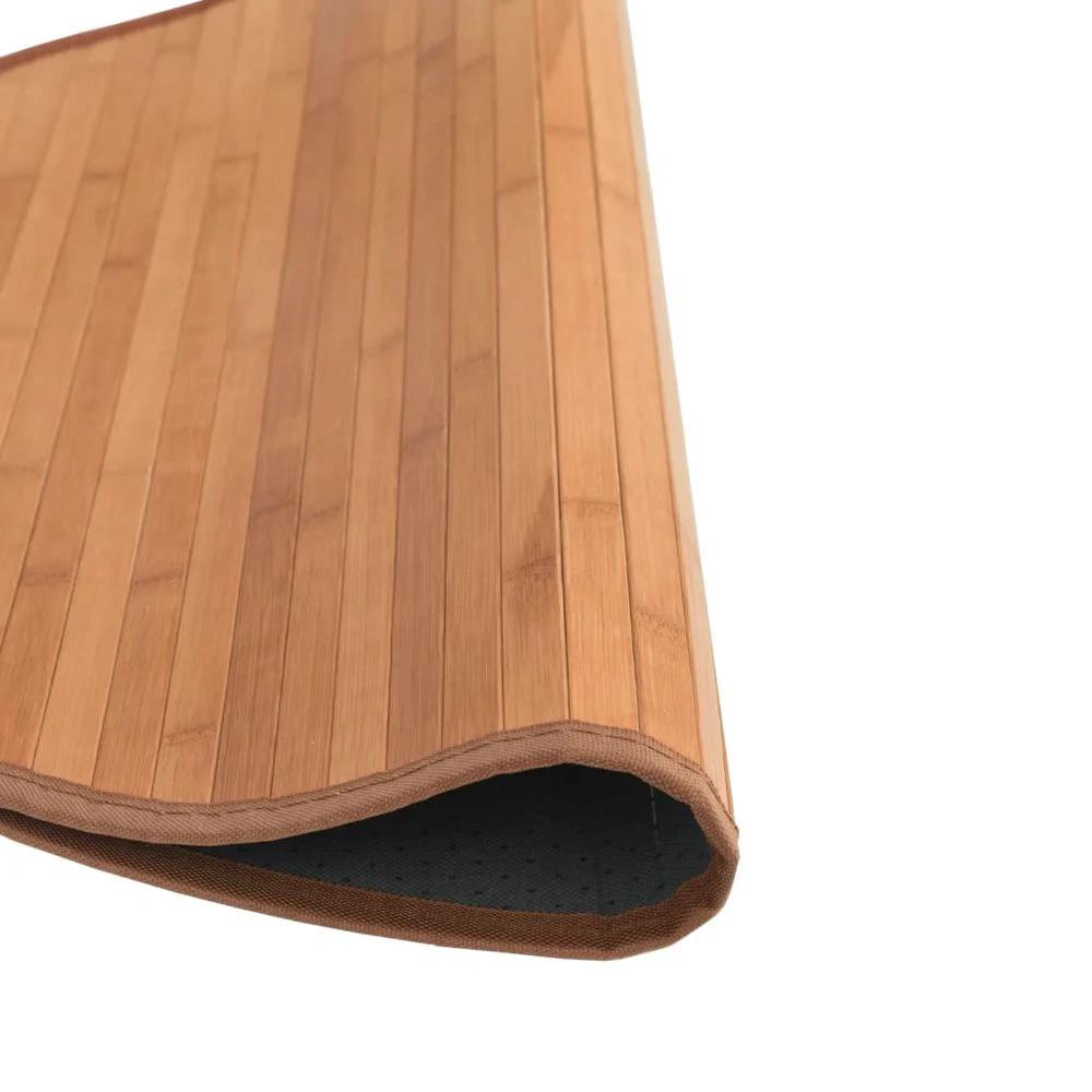 vidaXL Rug Round Natural80 cm Bamboo by vidaXL