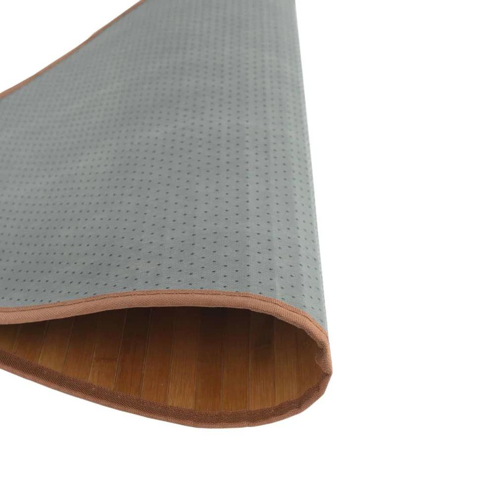 vidaXL Rug Round Natural80 cm Bamboo by vidaXL