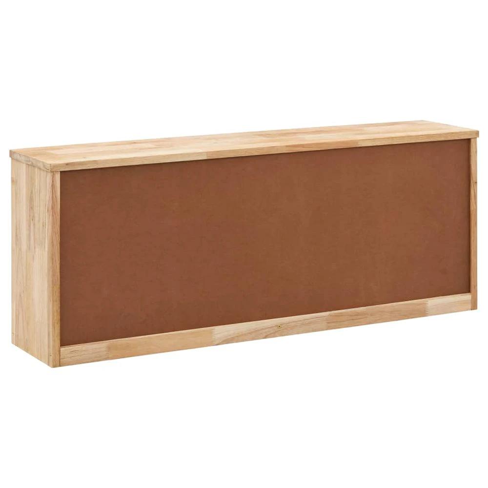 vidaXL Shoe Storage Bench 94x20x38 cm Solid Walnut Wood by vidaXL