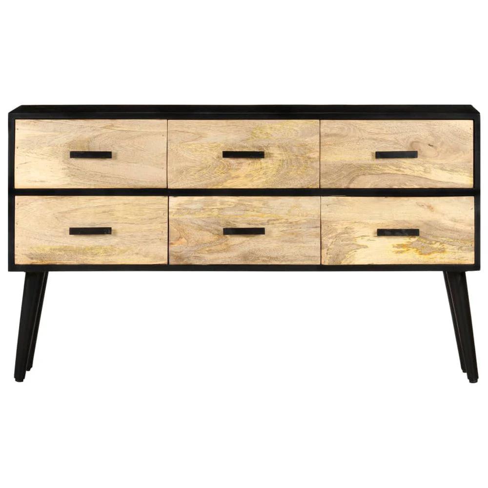 Sideboard 110x33x64 cm vidaXL Solid Mango Wood by vidaXL