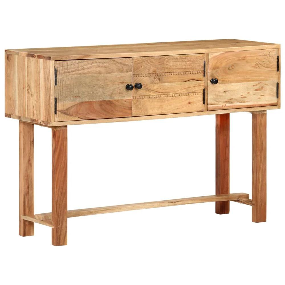 Sideboard 115x35x75 cm vidaXL Solid Acacia Wood by vidaXL