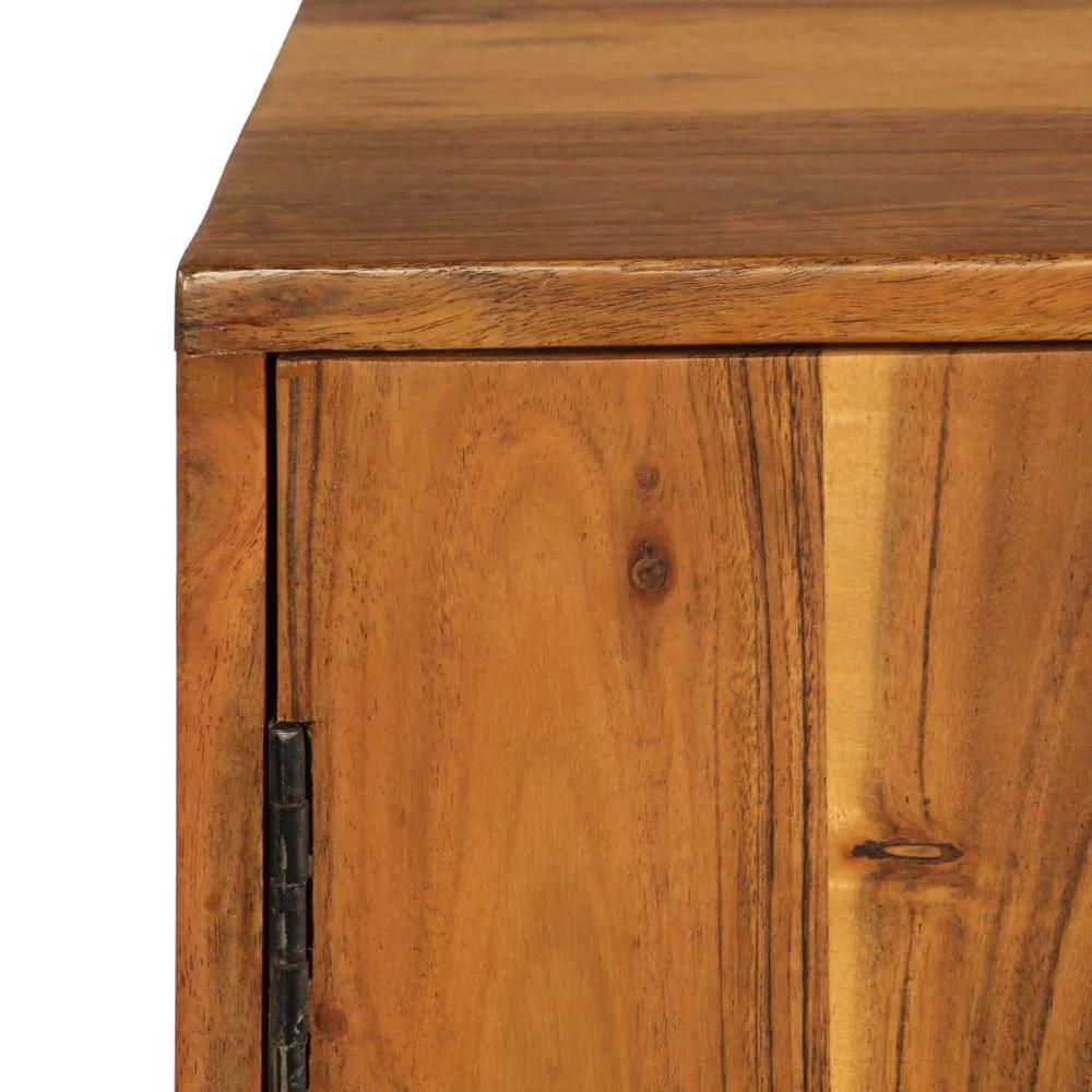 Sideboard Brown 110x30x70 cm vidaXL Solid Wood Acacia by vidaXL