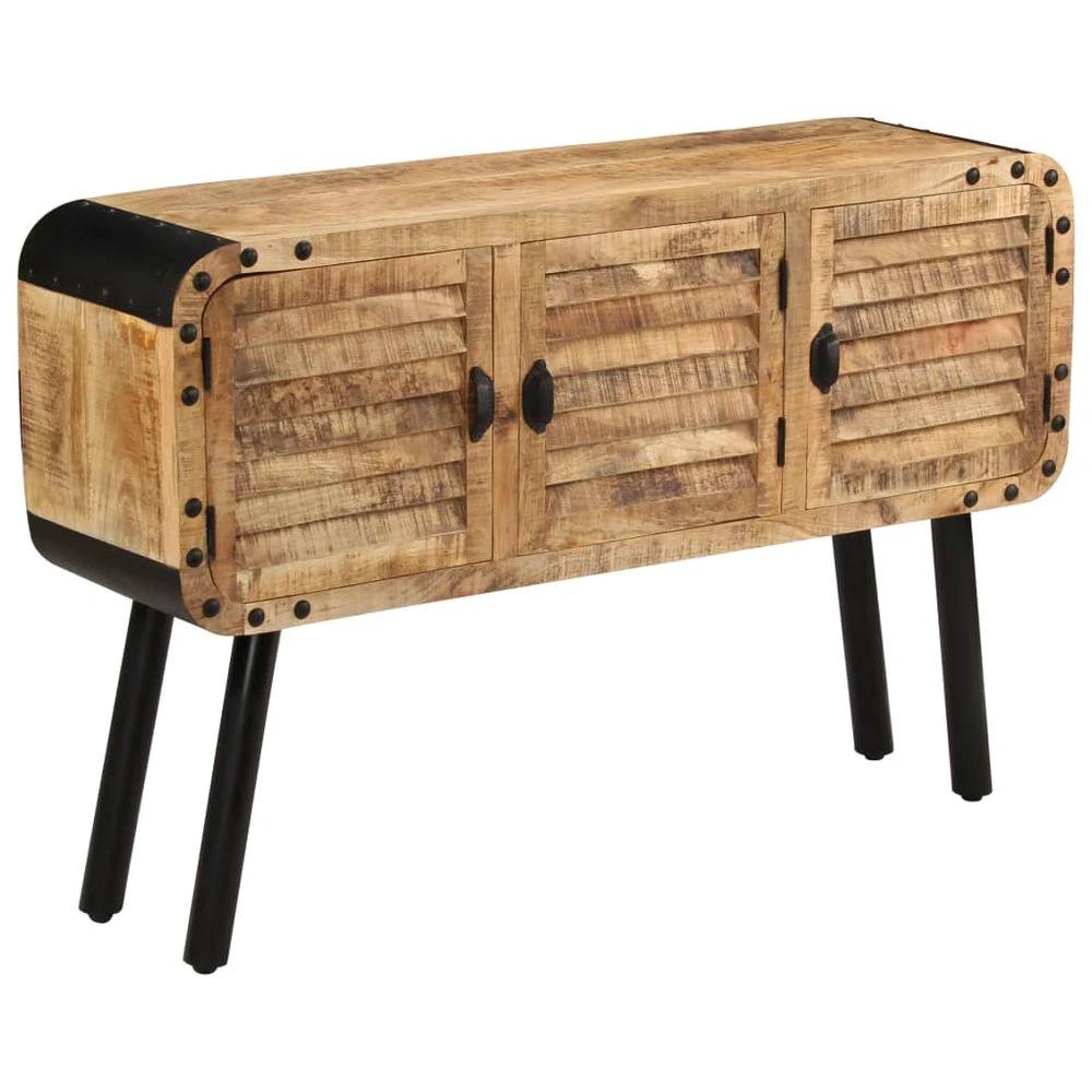 Sideboard Solid Mango Wood vidaXL 120x30x76 cm by vidaXL