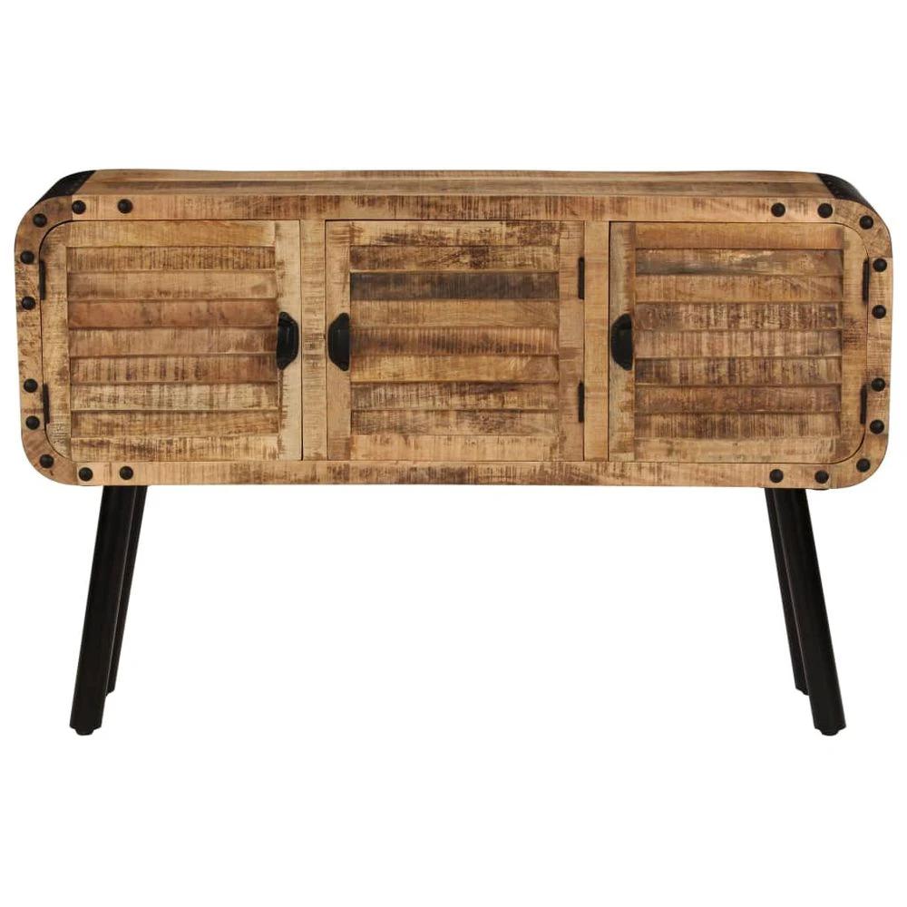 Sideboard Solid Mango Wood vidaXL 120x30x76 cm by vidaXL