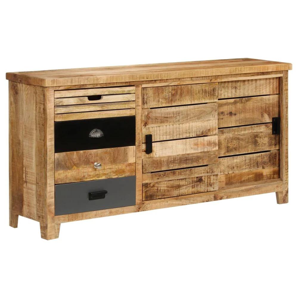 Sideboard Solid Mango Wood vidaXL 160x40x80 cm by vidaXL